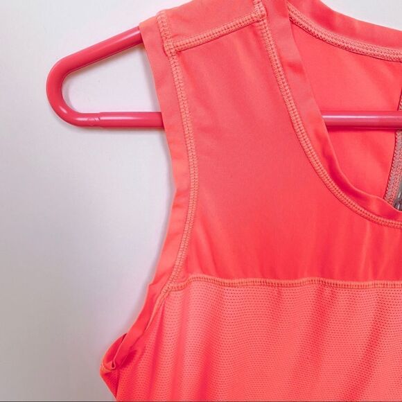 Athleta Sleeveless Workout Tank Top Neon Orange S - Picture 5 of 10